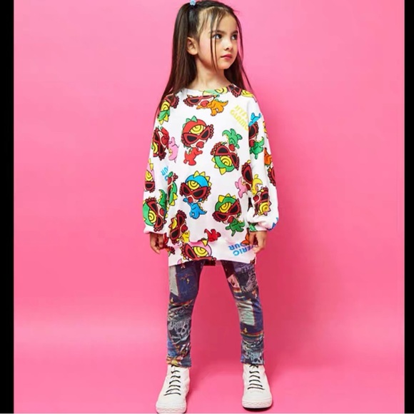 Hysteric Glamour Mini Sweatshirt in dinosaur prints - Picture 8 of 8